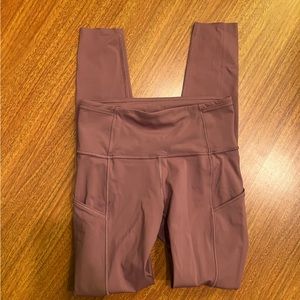 Three lululemon fast and free leggings 4